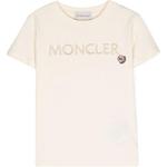 Детская футболка Moncler, Ecru - фото