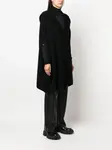 Кардиган-пальто с капюшоном Rick Owens, черный - фото 3