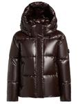 Зимняя куртка khujo Devina2 Shiny, темно-коричневый - фото