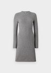 Платье Object OBJVIOLA, Medium Grey Melange/Mottled Grey - фото 5