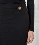 Юбка Guess Jeans Zama, черный - фото 4