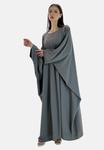 Длинное платье ABAYA Elara, серый - фото 5