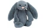 JELLYCAT Плюшевая игрушка bashful dusky blue bunny - фото 2