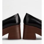 Кожаные мокасины на платформе TOD's - фото 5