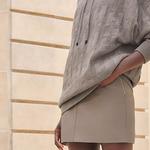 Трикотаж женский серый Hermes - фото 4