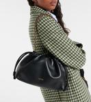 Фламенко маленькая кожаная клатч Loewe, черный - фото 2