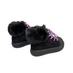 ASK Непромокаемые термоутепленные противоскользящие ботинки high top для детей black kids - фото 6