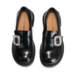 Лоферы женские низкие черный Saturday Mode - фото 4