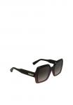 Солнцезащитные очки Longchamp Sunglasses, Transparent Gradient Burgundy/Red - фото 3
