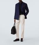 Хлопковый свитер Dunhill, House Navy - фото 2