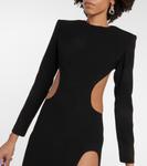 Платье с вырезом и боковыми разрезами Mônot, черный - фото 4