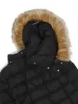 Пуховик Abelle с капюшоном Moncler Enfant, черный - фото 3