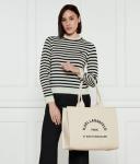 Сумка-шопер Karl Lagerfeld, экрю - фото 2