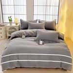 Antarctic Пододеяльник 150х200 см, плотный флис, полосатый серый - фото 2