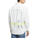 Рубашка мужская YAF - белая Calvin Klein, белый - фото 3