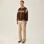 Бейсбольная куртка унисекс Coca-Cola, Черный (с хлопком) - фото 6