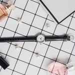 Часы CASIO Quartz Waterproof Black Analog, черный - фото 3