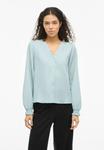 Блуза VILA Blouse, Winter Sky/Blue - фото