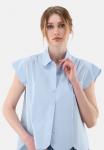 Блуза van Laack Button-down blouse, Blue - фото 4