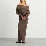 Шерстяное платье миди с отделкой Entire Studios, Pinecone - фото 2