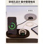 Компьютерный стол Naijia 160 см с тумбой и стулом, теплый белый - фото 5