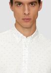 Рубашка TAILORED FIT BUTTON-DOWN STRETCH s.Oliver BLACK LABEL, белый - фото 2
