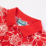 Детские поло KENZO, мультиколор - фото 5