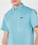 Рубашка b_motion_s Regular fit Boss Green, синий - фото 4