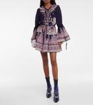 Ботильоны с декором Zimmermann, темно-синий - фото 2