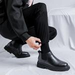 Ботинки Челси мужские черный Cachiotti - фото 8