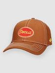 Бейсболка Donut Oval Script Cap, brown - фото