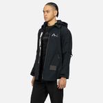 Куртка мужская черная Evisu, черный - фото 4