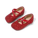 Детские кожаные туфли Kids ABCdoukids, Burgundy - фото 9