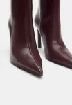 Ботинки Pull&Bear, Bordeaux - фото 4