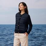 Женская пуховая куртка NAUTICA, темно-синий 4nv - фото 7