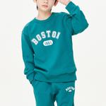 Детский свитшот MLB, темно-зеленый - фото 4