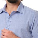 Рубашка HopenLife EZREAL, синий - фото 4