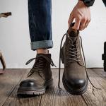 Мужские ботинки Cahhrrn X Martin Boot Men Beige Shupate - фото 23