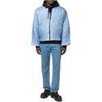 DIESEL Замковая бомбер куртка с принтом, Blue - фото 4