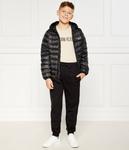 Пуховик для мальчиков Calvin Klein Jeans с капюшоном, черный - фото 2