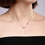 TRUE ME Женское ожерелье из серебра 999 пробы - фото 13