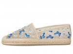 Балетки Stuart Weitzman Bareitall Espadrille, Cielo Multi/Barely Beige - фото 4