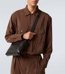 Маленький кожаный кроссбоди Folio Lemaire, Dark Chocolate - фото 2