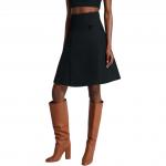 Мини-юбка Lv Technical Gabardine LOUIS VUITTON, черный - фото 5