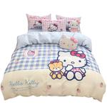 Пододеяльник 100% Cotton Twill Print Skin Friendly Sanrio, Large-Stripes Kt - фото 2