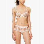 Трусы-Шорты Saga shorty из эластичной ткани Simone Perele, розовый - фото 2