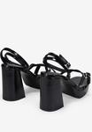 Босоножки на платформе TACÓN CON HEBILLAS - High heeled sandals Bosanova, черный - фото 3