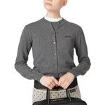 Кардиган женский Miu Miu, серый - фото 3