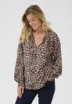 Блуза Cream CRTIAH BOHO, Animal Neutral/Brown - фото
