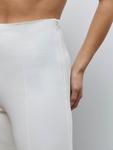 Расклешенные брюки Fleur by Kaviar Gauche, белый - фото 3